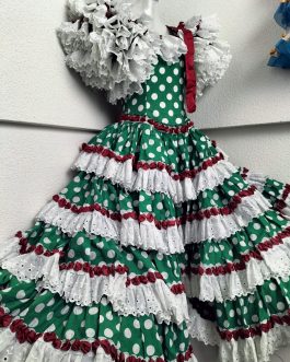 Espectacular vestido flamenco vintage