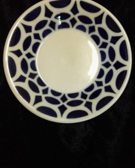 3 platos Sargadelos cerámica tipo porcelana 12 cm diámetro