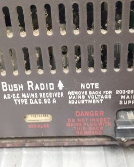 Radio vintage Bush Dac a restaurar