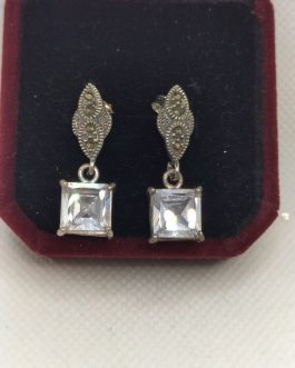 Pendientes plata ley